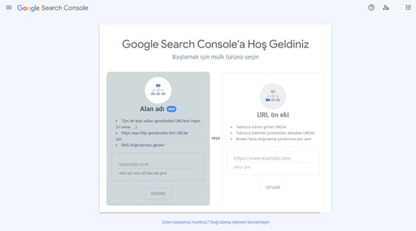 Google Search Console – Detaylı Rehber 3 Web Sitenizi Google Search Console’ a Nasıl Ekleyebilirsiniz ?