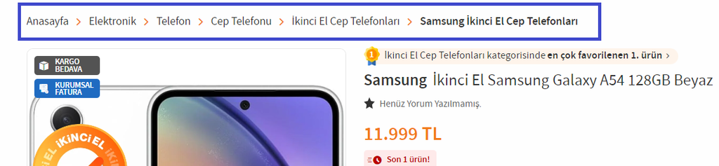 Site İçi SEO 3 breadcrumb-kullanimi
