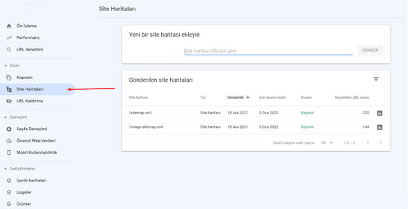 Google Search Console – Detaylı 2023 Rehberi 5 Google Search Console Site Haritası Nasıl Eklenir